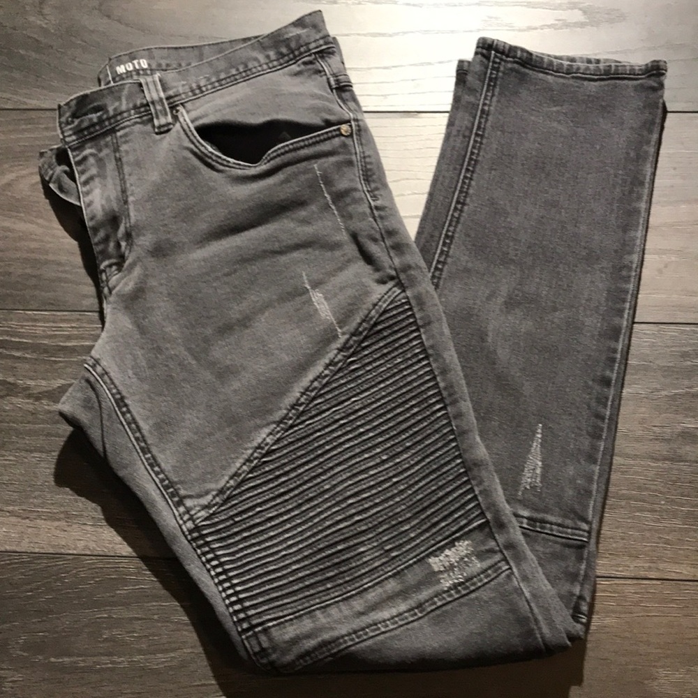 Ninth Hall Decoy aged jeans